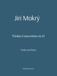 Mokry Violin Concertino in G major for Violin and Piano P.O.D cover